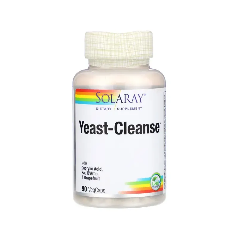 PLUS YEAST CLEANSE +9 90 VCAPS BERBERINE