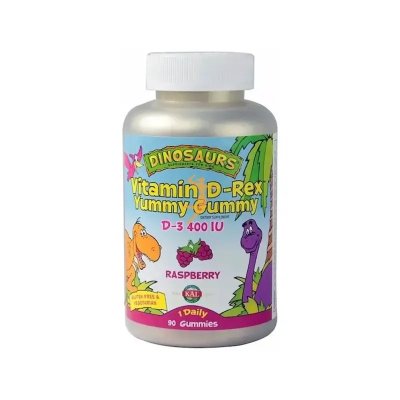 REX VITAMIN D™ 400 UI- 90 DINOS.MAS DINOSAURS