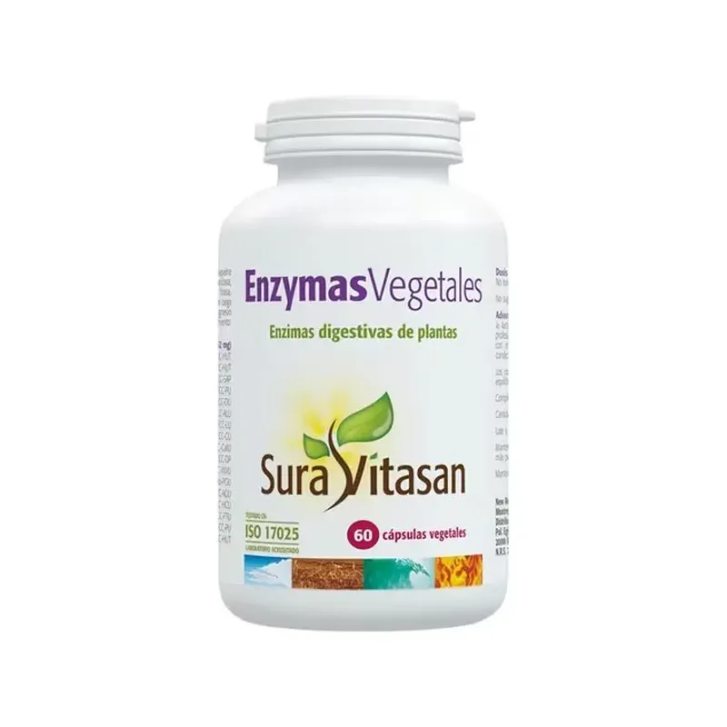 ENZYMAS VEGETALES 60 cápsulas