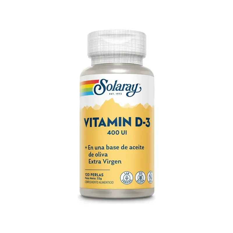VITAMIN D3 400 UI-120 PERLAS