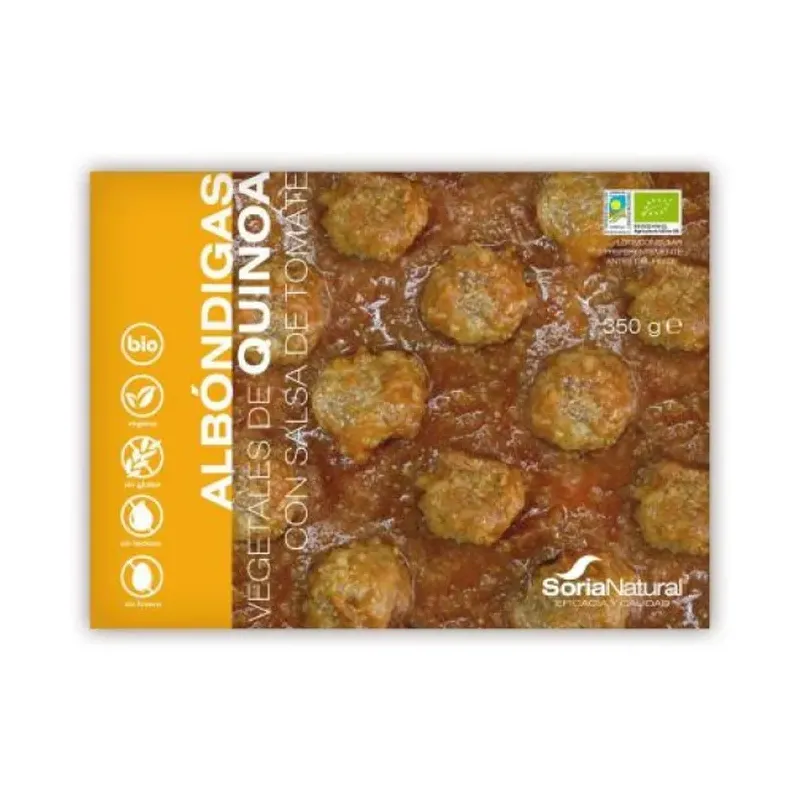 ALBONDIGAS VEGETALES QUINOA ESTOFADAS