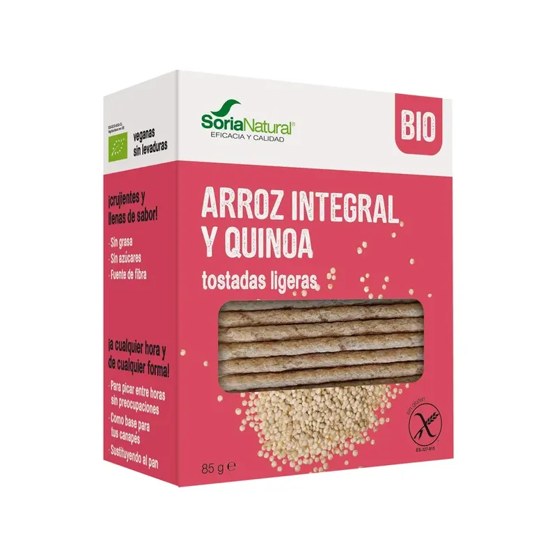 BIO TOSTADAS DE ARROZ Y QUINOA