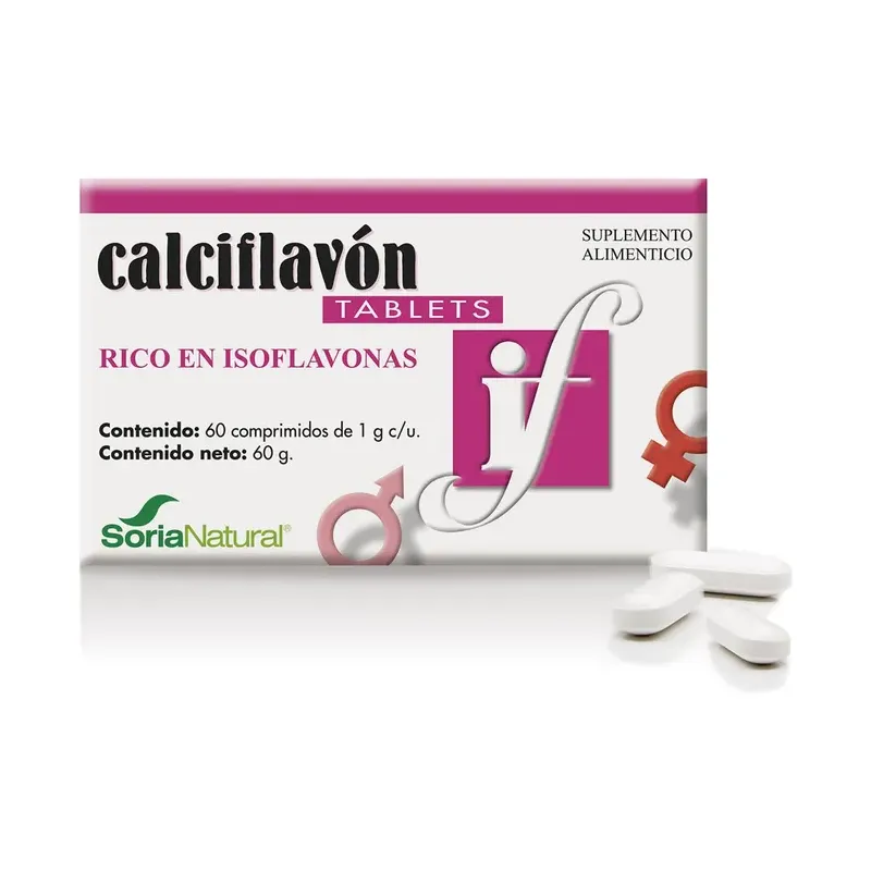 CALCIFLAVON TABLETS (60 X 1G.)