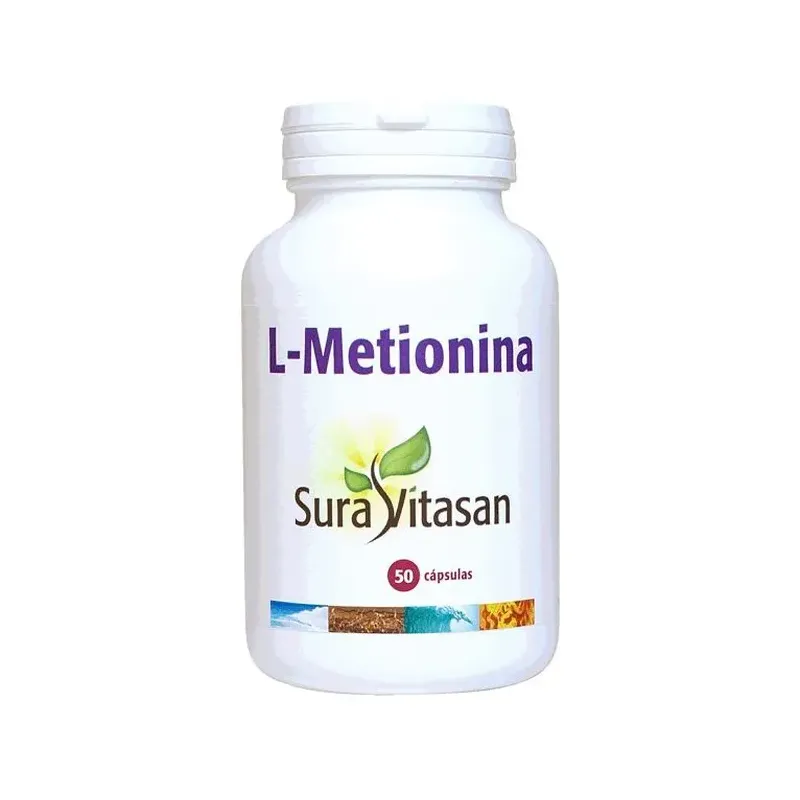L-METIONINA 500MG. 50 cápsulas