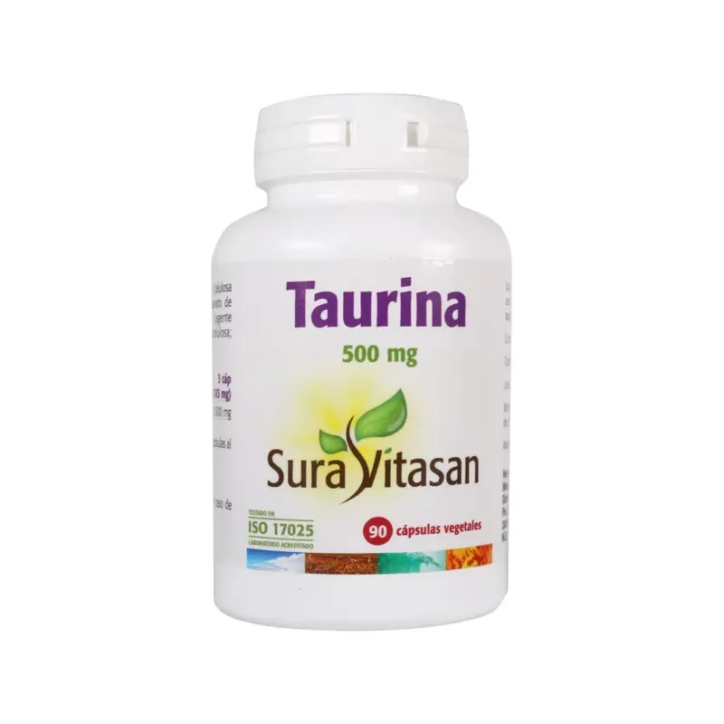 L-TAURINA 500MG. 90 cápsulas