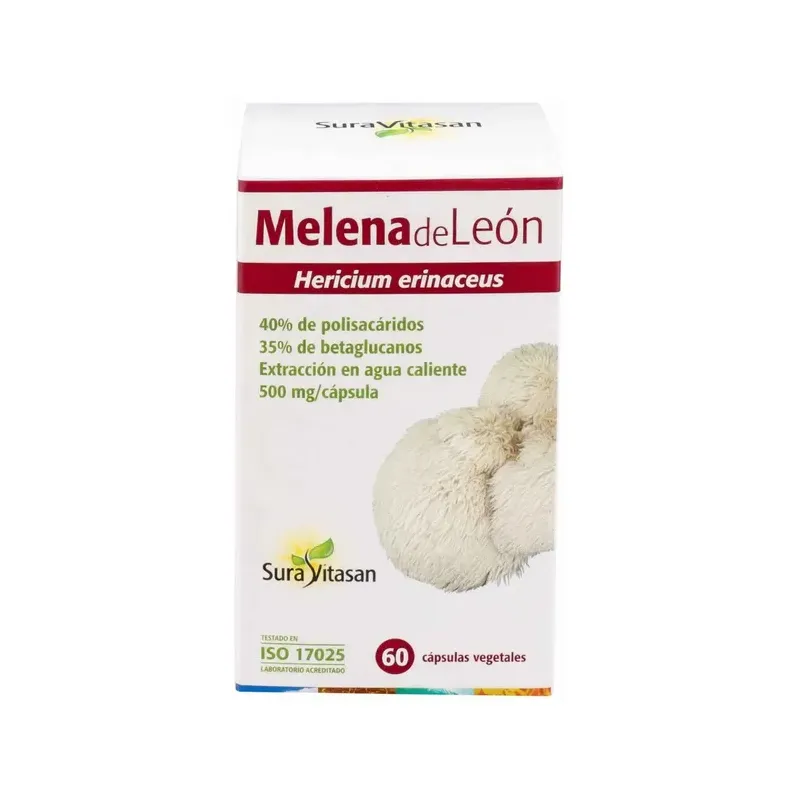 MELENA DE LEÓN 500 MG 60 cápsulas