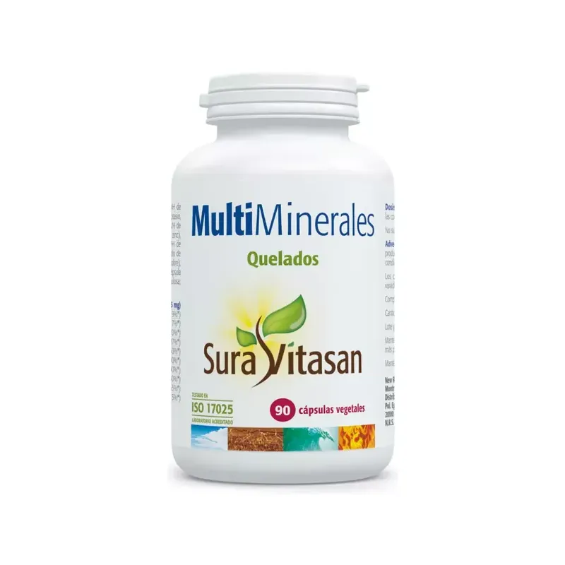 MULTI MINERALES QUELADOS 90 CÁPS