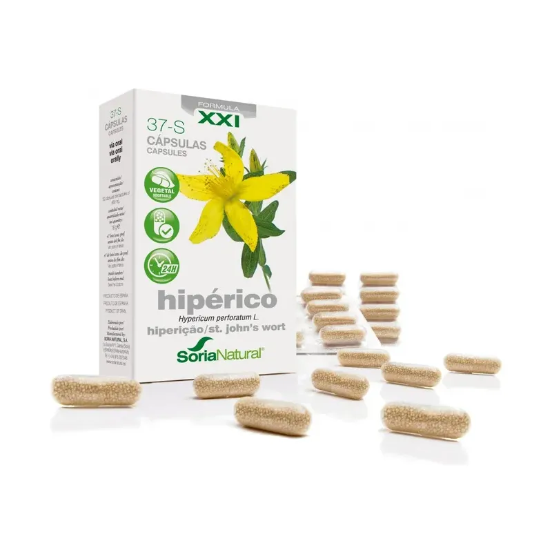 CAPSULAS 37S HIPERICO LIB. PROL.