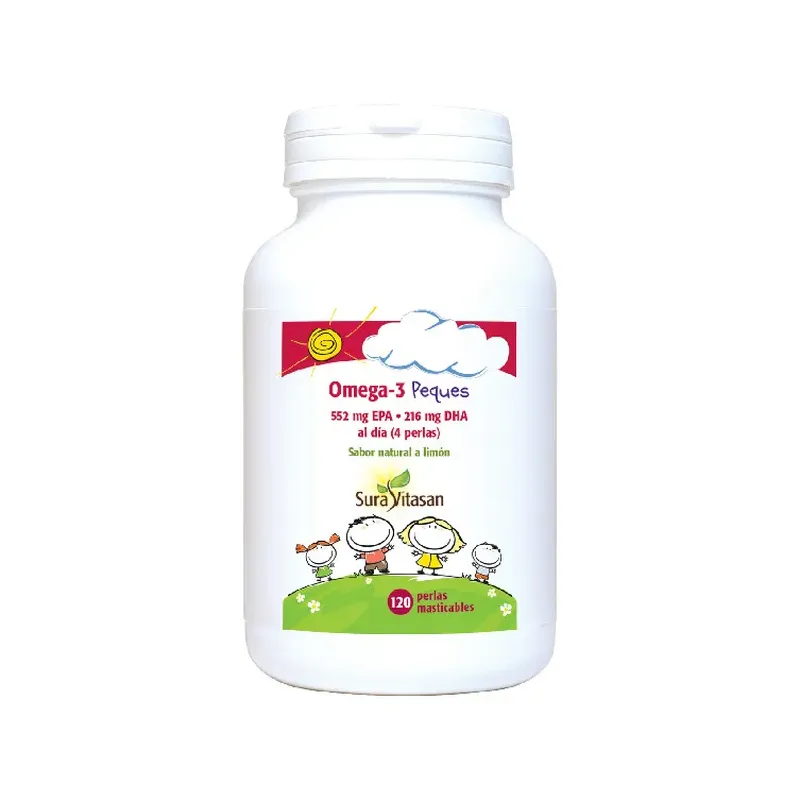 OMEGA 3 PEQUES (SABOR LIMON) 120 PE