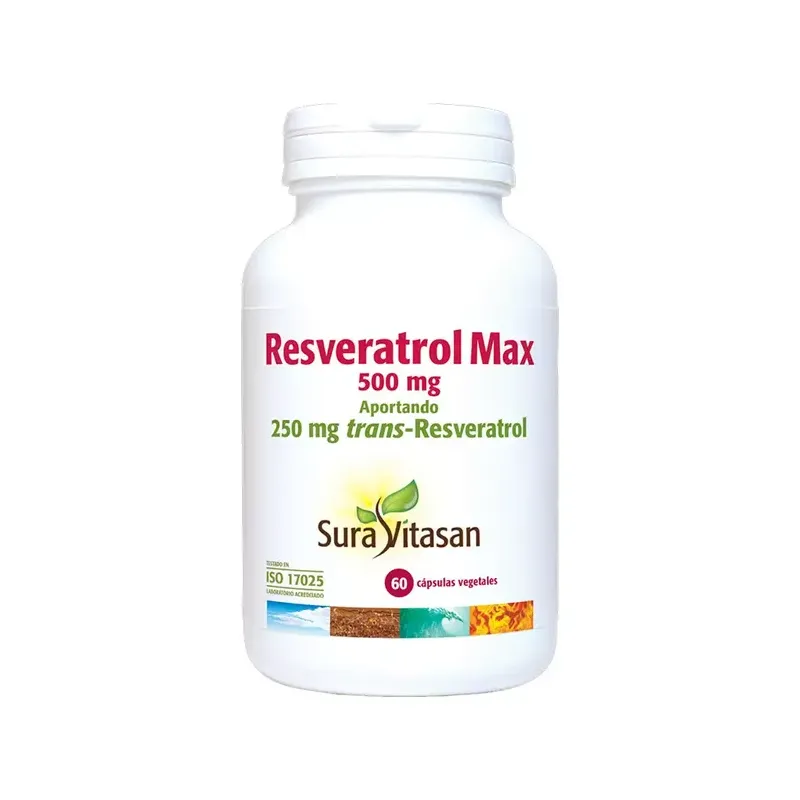 RESVERATROL MAX 60 CÁPSULAS
