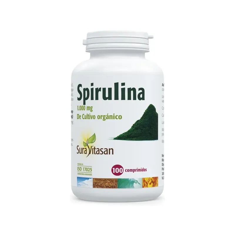 SPIRULINA 1000MG. 90 comprimidos