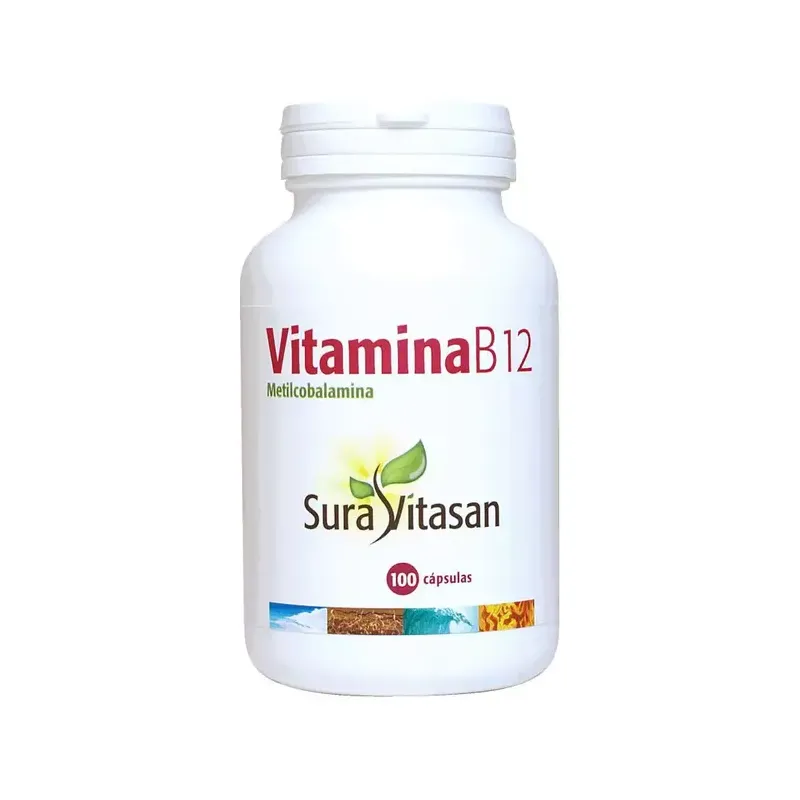 VITAMINA B12 500MCG. 100 cápsulas