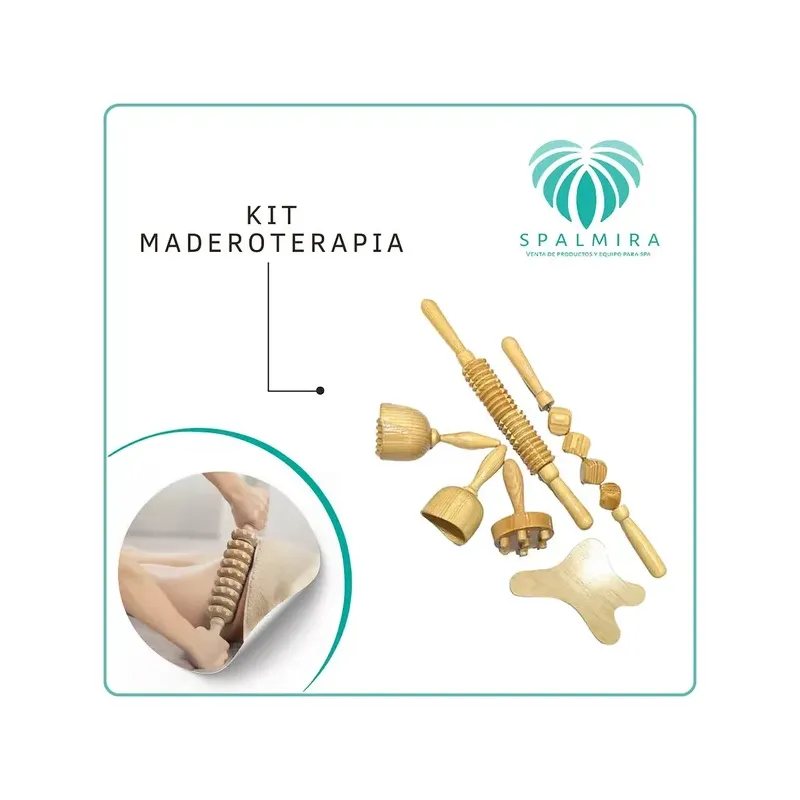 KIT MADEROTERAPIA (6 PIEZAS)