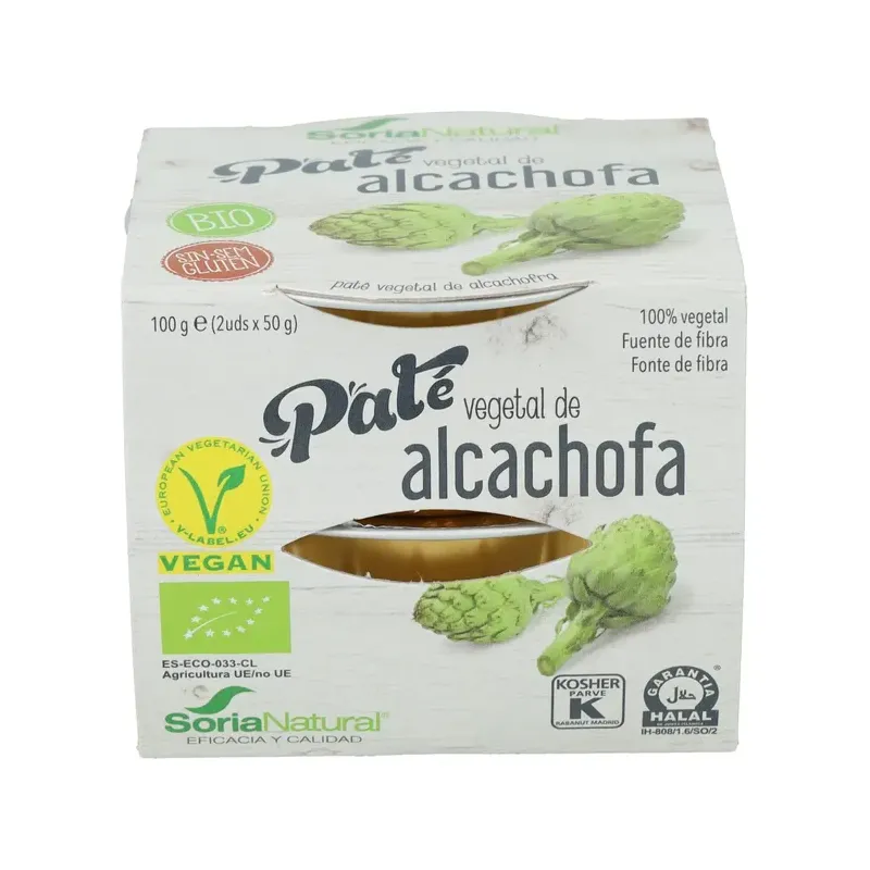 PATE VEGETAL DE ALCACHOFA
