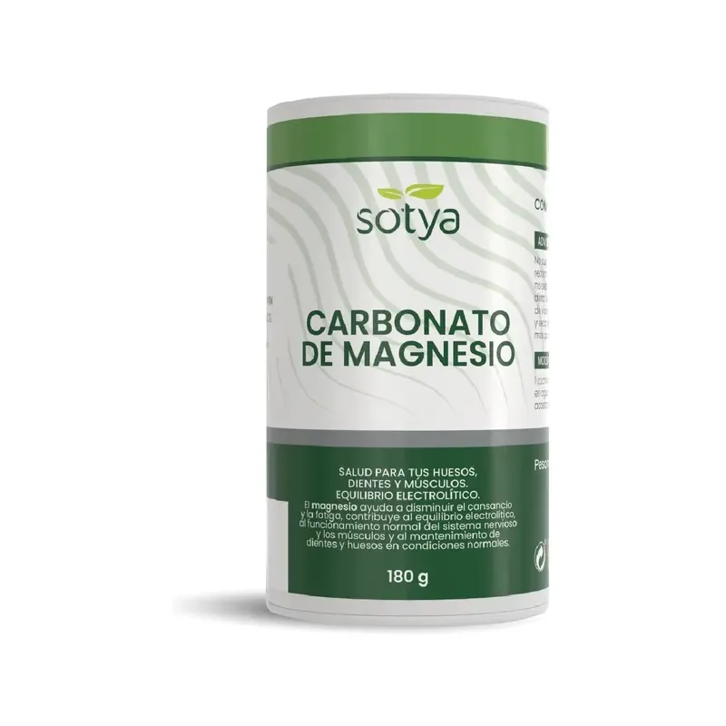 CARBONATO MAGNESIO NATURAL 180 GR