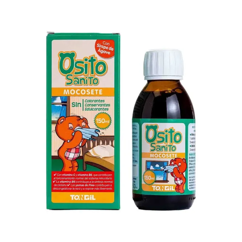 OSITO SANITO MOCOSETE  150ML
