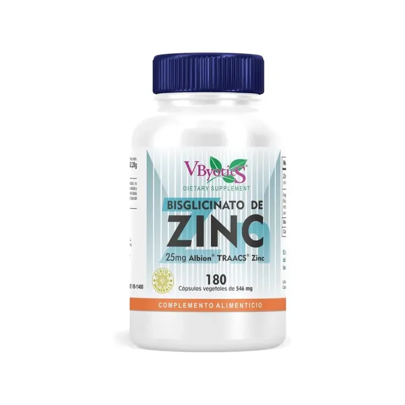 BISGLICINATO DE ZINC 25MG