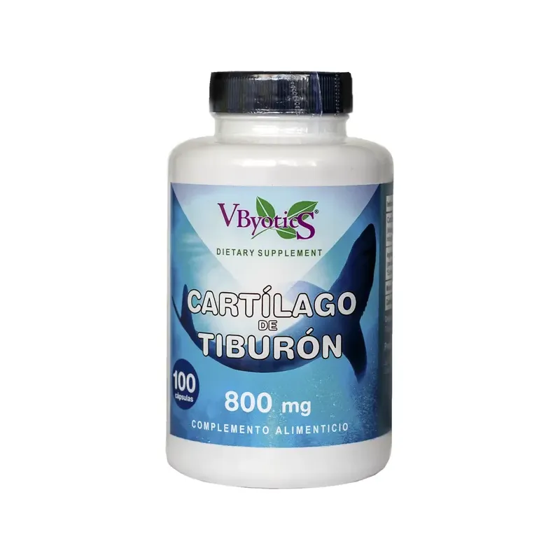 CARTILAGO DE TIBURON 800 MG.100 CAP