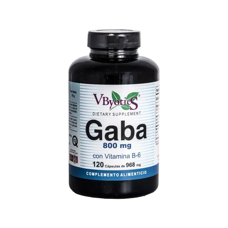 GABA 800 MG. 120 CAPSULAS