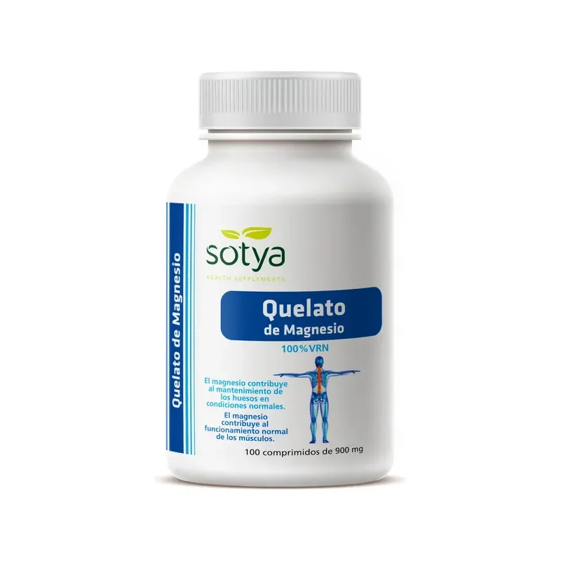 QUELATO MAGNESIO 100 COMPRIMIDOS 900 mg