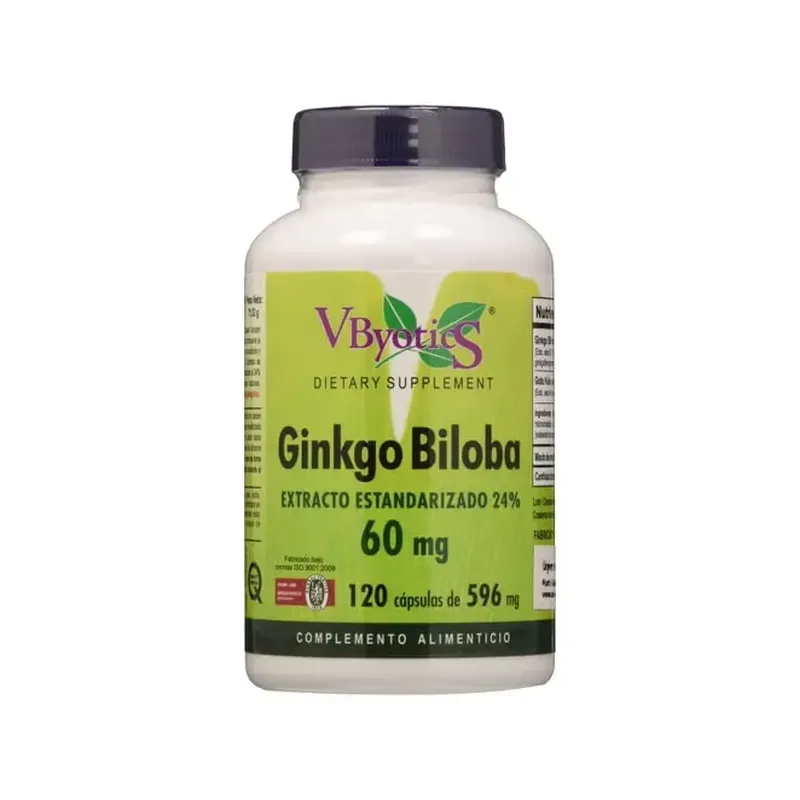 GINKGO BILOBA 60 MG. 120 CAPS.
