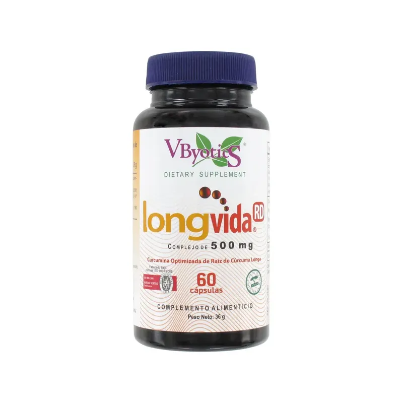LONGVIDA CURCUMA OPTIMIZADA 60 CAP. VEG.