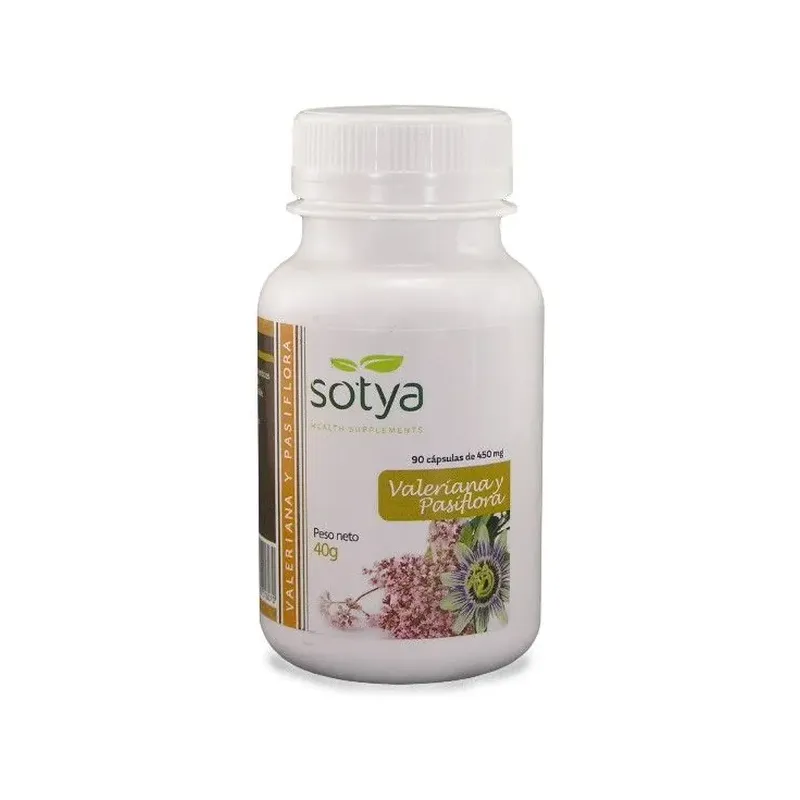 VALERIANA Y PASIFLORA 450 MG. CAPS.