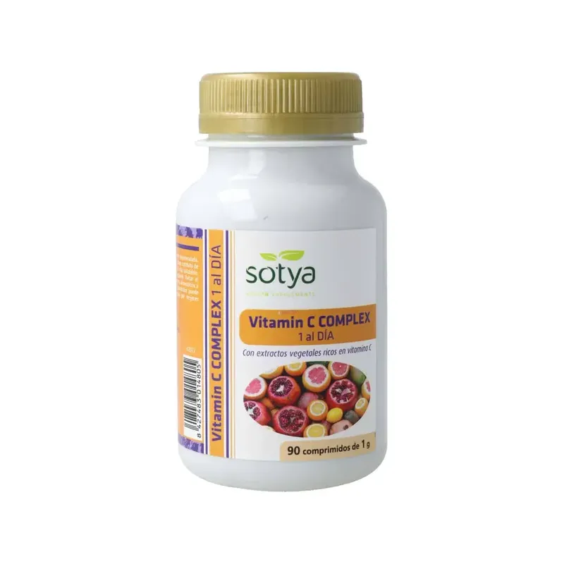 VIT C NATURAL COMPLEX 90 COMP DE 1