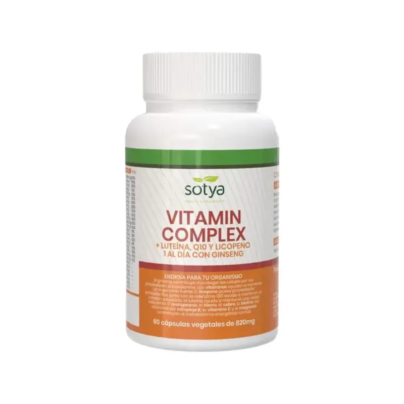 VITAMIN COMPLEX 820 MG. CAPS. 60U