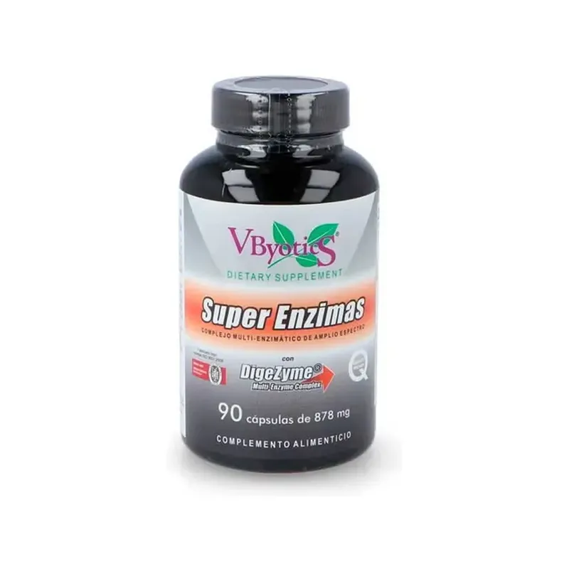 SUPER ENZIMAS CON DIGEZYME 90 CAPS.