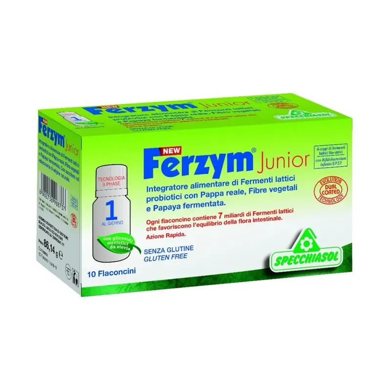FERZYM PLUS JUNIOR- 10 VIALES/ 8 ML