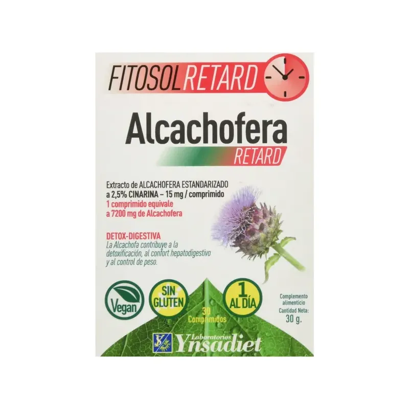 ALCACHOFERA FITOSOL RETARD 30 COMPR