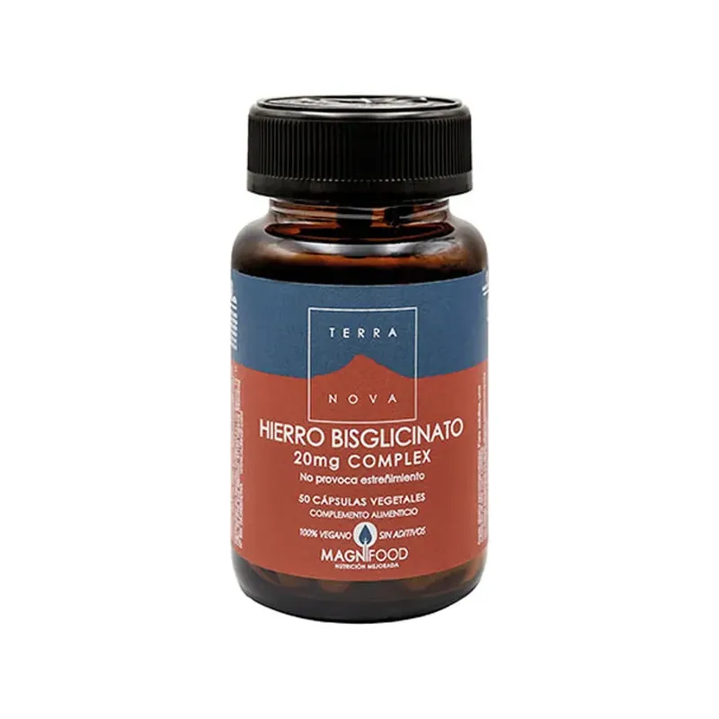 HIERRO BISGLICINATO 20 MG COMPLEX 50 VCÁPS