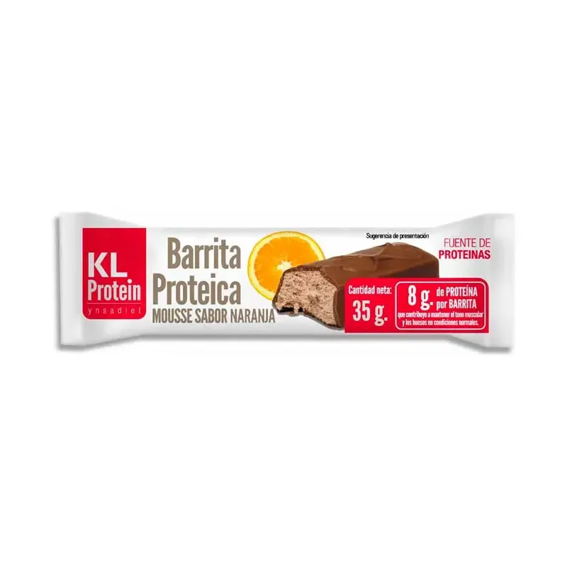 BARRITA NARANJA MOUSSE PROTEIN 35GR