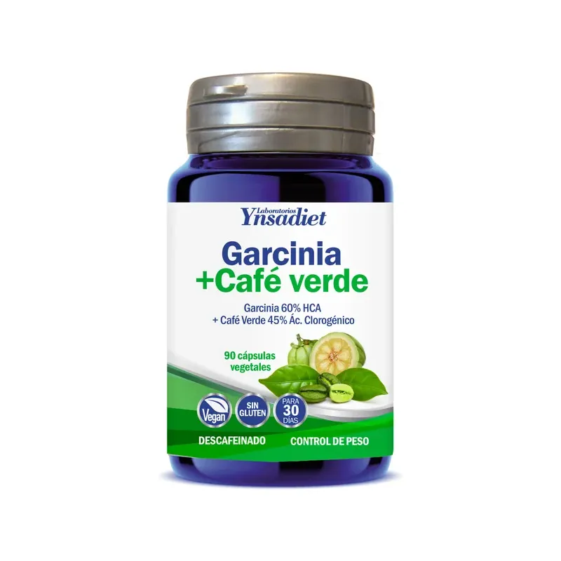 GARCINIA + CAFE VERDE 90 CAPS.