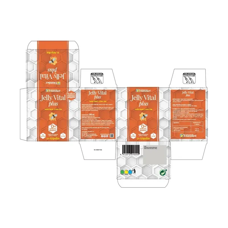 JELLY VITAL PLUS 2 GR   20 AMPOLLAS