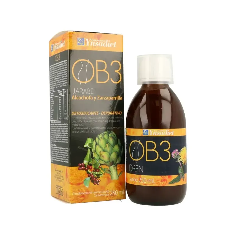 OB3 DRENANTE JARABE 250 ML