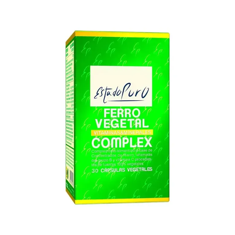 FERRO VEGETAL COMPLEX 30CAP ESTADO