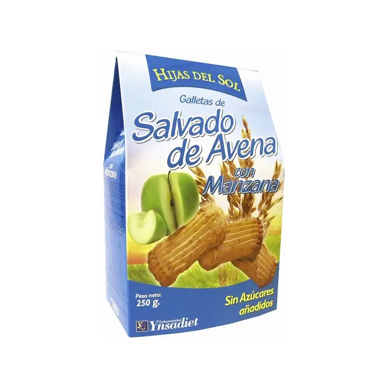 GALLETAS SALVADO AVENA CON MANZANA