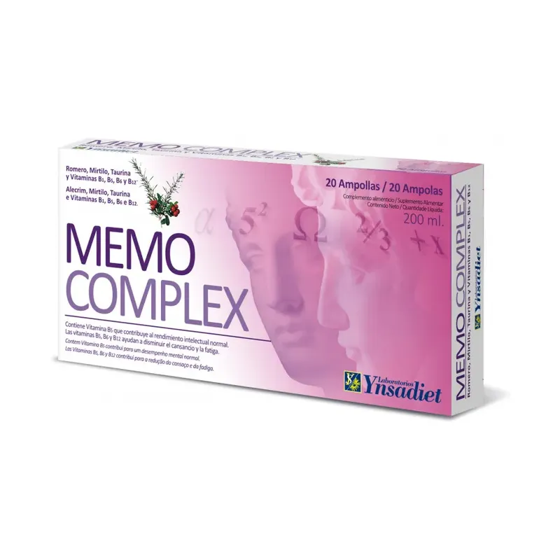 MEMO COMPLEX(MEMORIA)20 AMPOLLAS