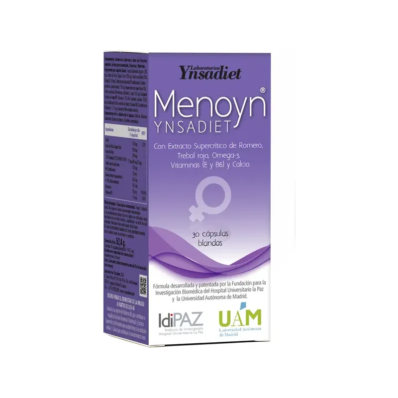 MENOYN 30 CAPS. BLANDAS