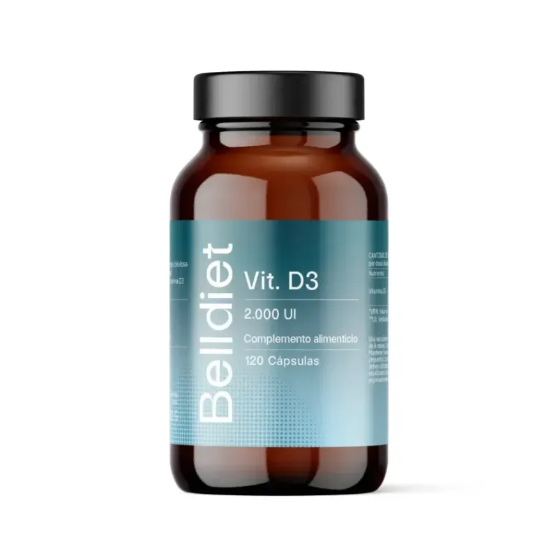 VITAMINA D3 120 CAPS VEGETALES