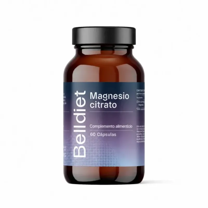 CITRATO MAGNESIO 60 CAPS VEGETALES