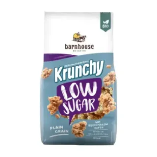 MUESLI KRUNCHY AVENA BAJO AZUCAR PL BARNHOUSE 375G OFERTA LOTE CADUCIDAD 24/11/26