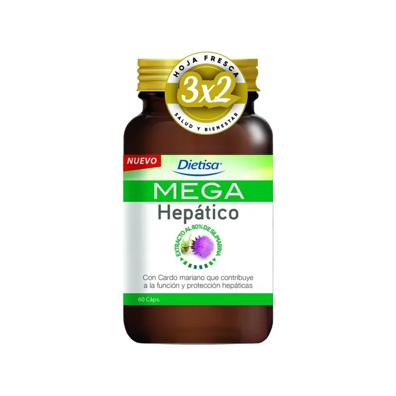 MEGA HEPÁTICO   ENVASE 60 CÁPSULAS(  OFERTA LOTE CADUCIDAD 30/04/27