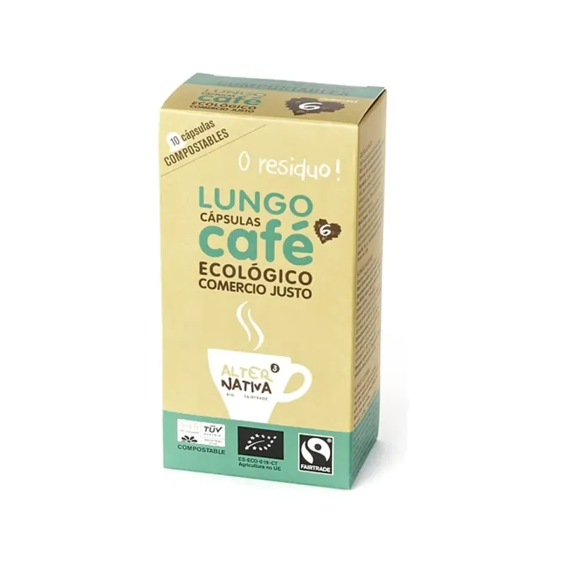 120 CÁPSULAS TUV CAFÉ LUNGO BIO-FT 5G