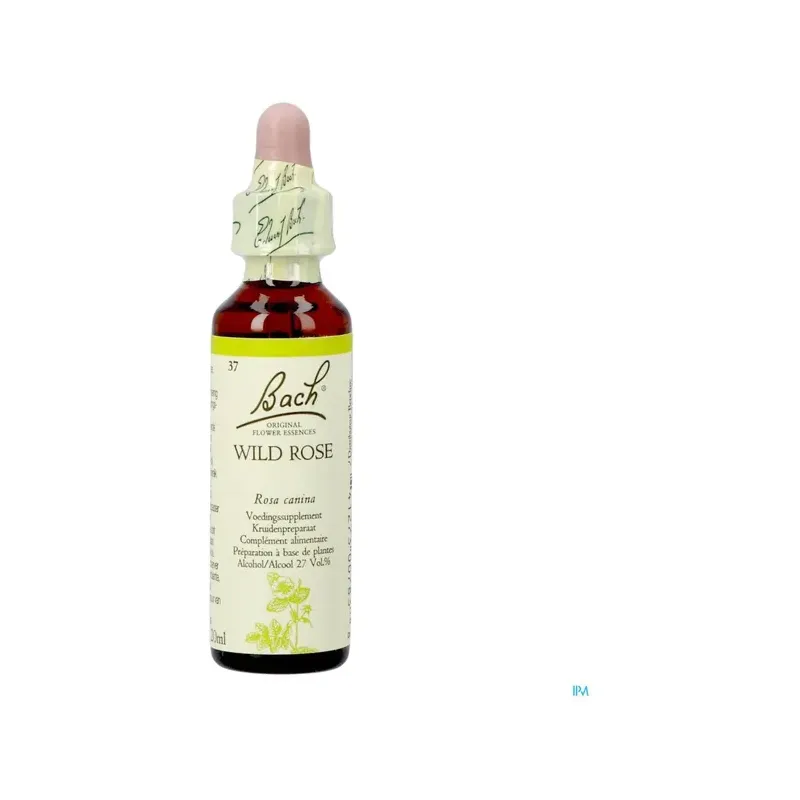 FLOR DE BACH 37 ROSA SILV.