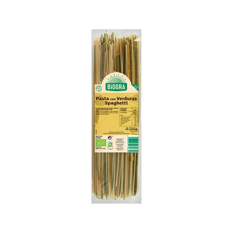 SPAGUETTI CON VERDURAS 250G