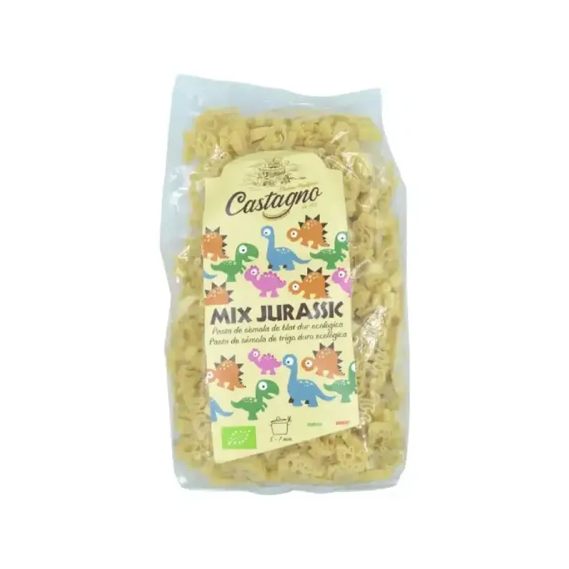 MIX JURÁSICO-PASTA FIGURITAS INFANT ECO 500G