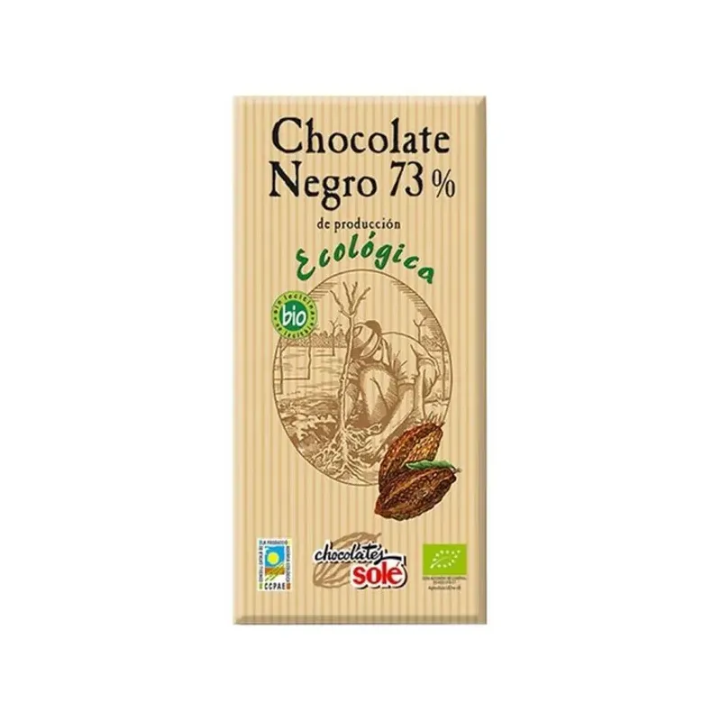 NEGRO 73% FLOR DE SAL ECO FT 100G